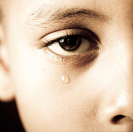 child dealing with abuse