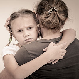 volunteer to help abused children